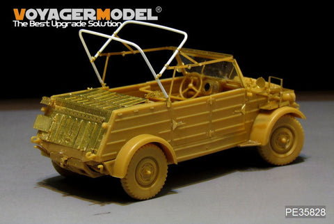 ボイジャーモデル PE35828 1/35 WWIIドイツ キューベルワーゲン Type82 エッチングセット(ヒーロー35002用)