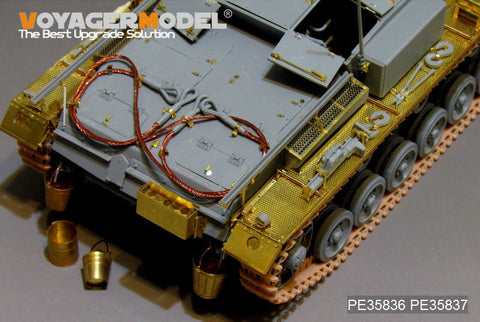 ボイジャーモデル PE35836 1/35 WWIIドイツ III号突撃砲 E型 エッチング基本セット(ドラゴン6688用)