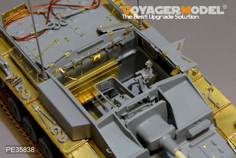 ボイジャーモデル PE35838 1/35 WWIIドイツ III号突撃砲 E型 インテリア エッチングセット(ドラゴン6688用)