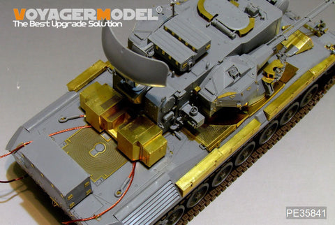 ボイジャーモデル PE35841 1/35 現用ドイツ ゲパルトA2 自走対空砲 エッチング基本セット(タコム2044用)