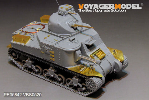 ボイジャーモデル PE35842 1/35 WWIIアメリカ M3リー中戦車 エッチング基本セット(タコム2085用)