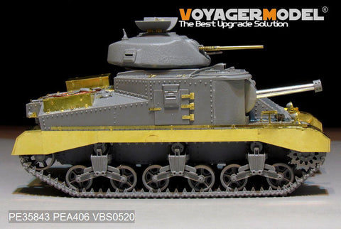 ボイジャーモデル PE35843 1/35 WWIIイギリス M3グラント中戦車 エッチング基本セット(タコム2086用)