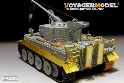 ボイジャーモデル PE35855 1/35 WWIIドイツ ベルゲタイガーI エッチング基本セット(ドラゴン6850用)