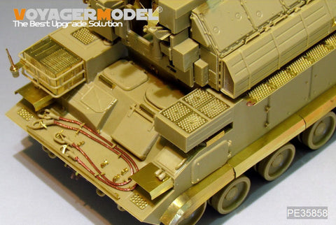 ボイジャーモデル PE35858 1/35 現用ロシア 9K330 トール M1 自走対空ミサイル エッチング基本セット(パンダ PH35008用)