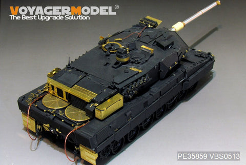 ボイジャーモデル PE35859 1/35 現用ドイツ レオパルト2A7 エッチング基本セット(モンモデル TS-027)