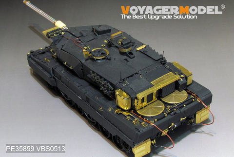 ボイジャーモデル PE35859 1/35 現用ドイツ レオパルト2A7 エッチング基本セット(モンモデル TS-027)