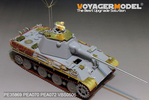 ボイジャーモデル PE35869 1/35 WWIIドイツ パンサーII エッチング基本セット(アミュージング35A018用)