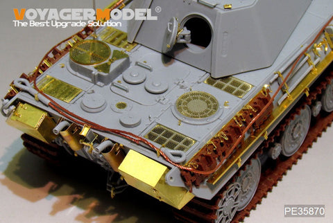 ボイジャーモデル PE35870 1/35 WWIIドイツ パンサーII プロトタイプ エッチング基本セット(アミュージング35A012用)