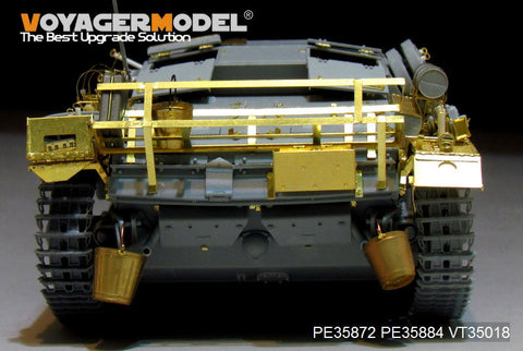 ボイジャーモデル PE35872 1/35 WWIIドイツ III号突撃砲C/D型 アフリカ仕様 エッチング基本セット(ドラゴン6851用)