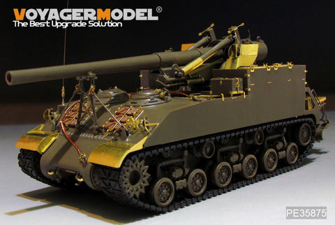 ボイジャーモデル PE35875 1/35 WWIIアメリカ M40自走砲 エッチング基本セット(タミヤ35351用)