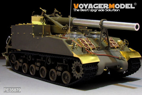 ボイジャーモデル PE35879 1/35 WWIIアメリカ M40自走砲 エッチング基本セット(AFVクラブAF35031用)