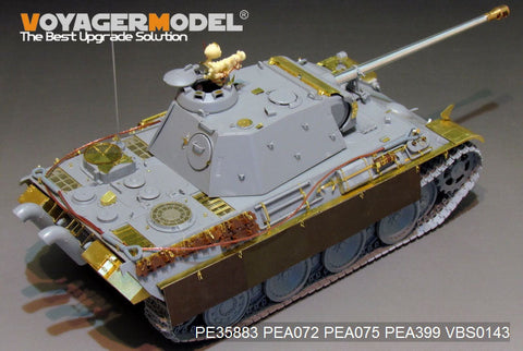 ボイジャーモデル PE35883 1/35 WWIIドイツ パンサーG型後期 エッチング基本セット(ドラゴン用)