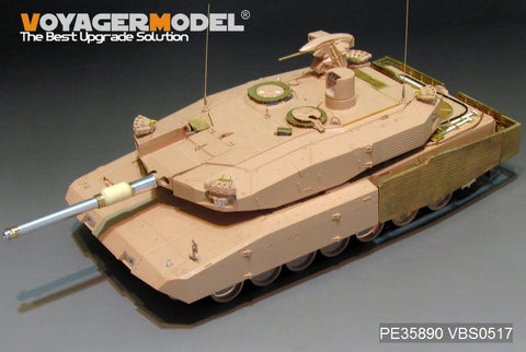 ボイジャーモデル PE35890 1/35 現用ドイツ レオパルト2A4 レボリューション1 エッチング基本セット(タイガー4629用)