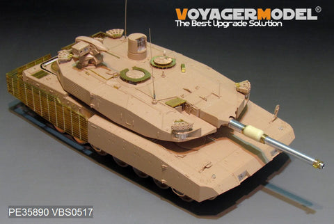 ボイジャーモデル PE35890 1/35 現用ドイツ レオパルト2A4 レボリューション1 エッチング基本セット(タイガー4629用)