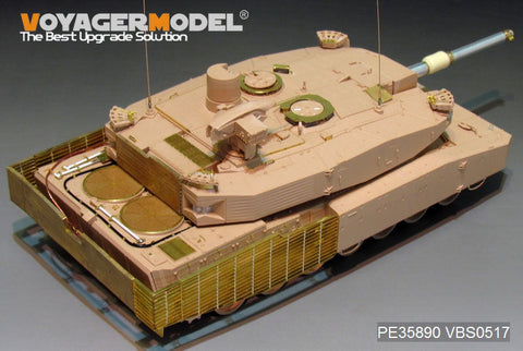 ボイジャーモデル PE35890 1/35 現用ドイツ レオパルト2A4 レボリューション1 エッチング基本セット(タイガー4629用)