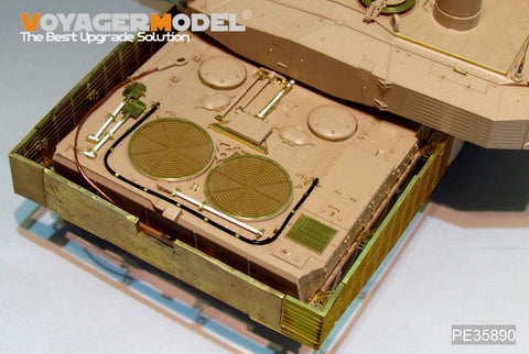 ボイジャーモデル PE35890 1/35 現用ドイツ レオパルト2A4 レボリューション1 エッチング基本セット(タイガー4629用)