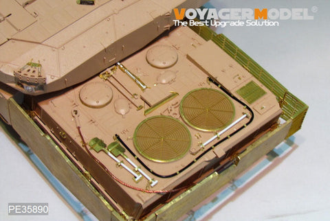 ボイジャーモデル PE35890 1/35 現用ドイツ レオパルト2A4 レボリューション1 エッチング基本セット(タイガー4629用)