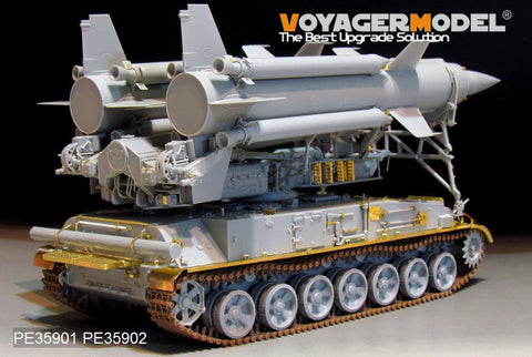 ボイジャーモデル PE35901 1/35 現用ロシア 2K11A 対空ミサイル クルーグ(ガネフ)エッチング基本セット(トランぺッター09523用)