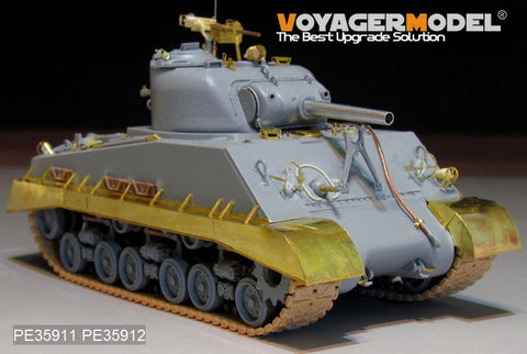 ボイジャーモデル PE35911 1/35 WWIIアメリカ M4A3シャーマン(105mm)HVSS エッチング基本セット(ドラゴン6454用)