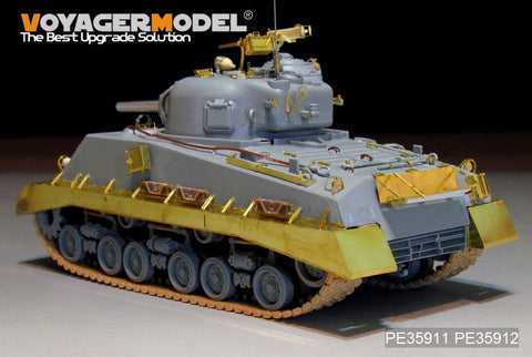 ボイジャーモデル PE35911 1/35 WWIIアメリカ M4A3シャーマン(105mm)HVSS エッチング基本セット(ドラゴン6454用)