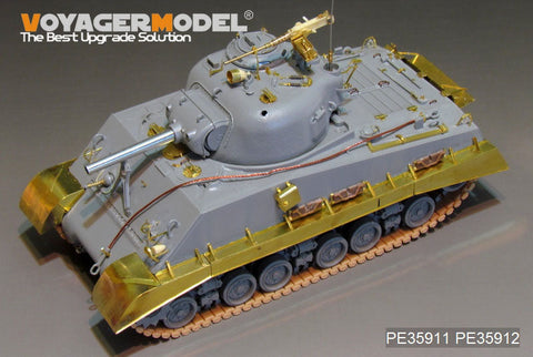 ボイジャーモデル PE35911 1/35 WWIIアメリカ M4A3シャーマン(105mm)HVSS エッチング基本セット(ドラゴン6454用)