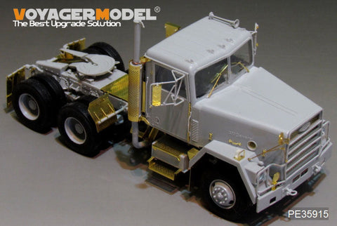 ボイジャーモデル PE35915 1/35 現用アメリカ M915トラクター/M872トレーラー エッチング基本セット(トランぺッター01015)