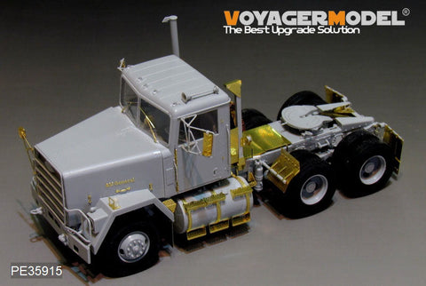 ボイジャーモデル PE35915 1/35 現用アメリカ M915トラクター/M872トレーラー エッチング基本セット(トランぺッター01015)