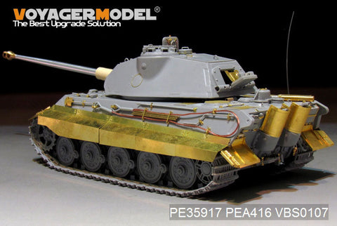 ボイジャーモデル PE35917 1/35 WWII ドイツ軍 キングタイガー極初期型 ベーシック (タコム 2096用)
