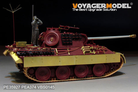 ボイジャーモデル PE35927 1/35 WWIIドイツ パンサーA型後期型 エッチングセット(モンモデルTS-035用)