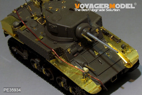ボイジャーモデル PE35934 1/35 WWII アメリカ M3スチュアート軽戦車 ベーシック(砲身、アンテナベース付)(タミヤ35360用)