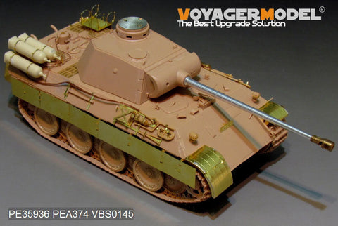 ボイジャーモデル PE35936 1/35 WWII ドイツパンサーD型 "木炭ガス "燃料タンク付き ベーシック (MENG TS-038用)