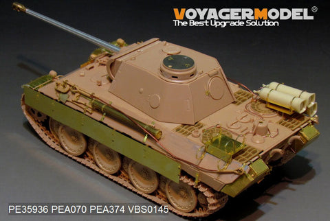 ボイジャーモデル PE35936 1/35 WWII ドイツパンサーD型 "木炭ガス "燃料タンク付き ベーシック (MENG TS-038用)