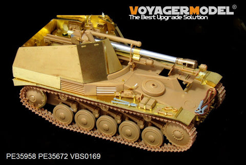 ボイジャーモデル PE35958 1/35 WWIIドイツ自走榴弾砲 ヴェスペ基本セット(タミヤ35200 35358)