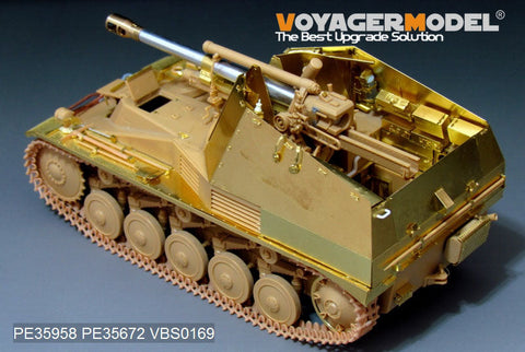 ボイジャーモデル PE35958 1/35 WWIIドイツ自走榴弾砲 ヴェスペ基本セット(タミヤ35200 35358)