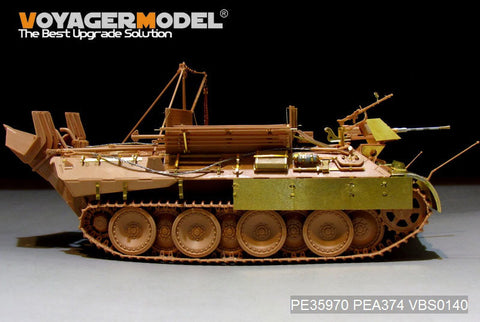 ボイジャーモデル PE35970 1/35 WWII ドイツ ベルゲパンサーA型 (後期型 パンサーGツールホルダー) ベーシック(MENG SS-015用)
