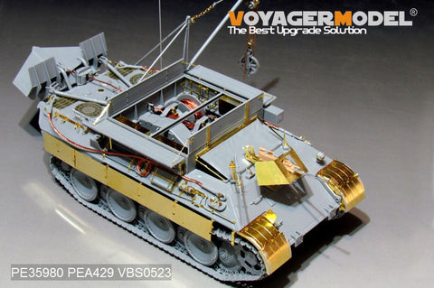 ボイジャーモデル PE35980 1/35 WWII ドイツ ベルゲパンサー D型 (後期型、パンサーGツールホルダー) ベーシック(タコム 2101用)