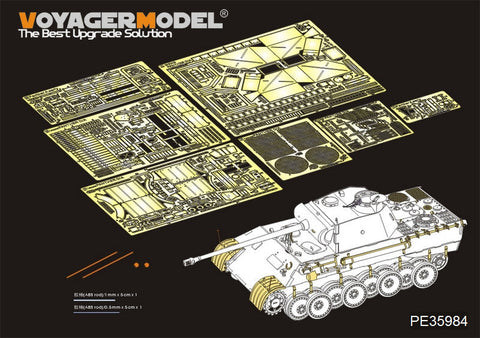 ボイジャーモデル PE35984 1/35 WWII ドイツ パンサーA型 戦車 初期型 ベーシック (タコム 2097)