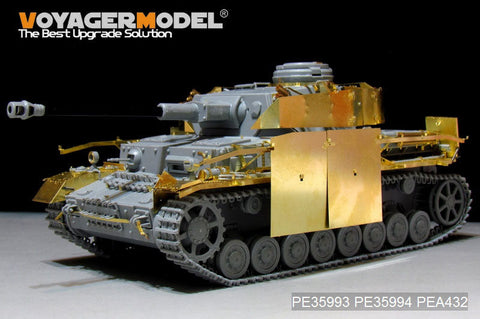 ボイジャーモデル PE35993 1/35 WWII ドイツ IV号戦車 G型 (後期生産) ベーシック (Border 35001用)