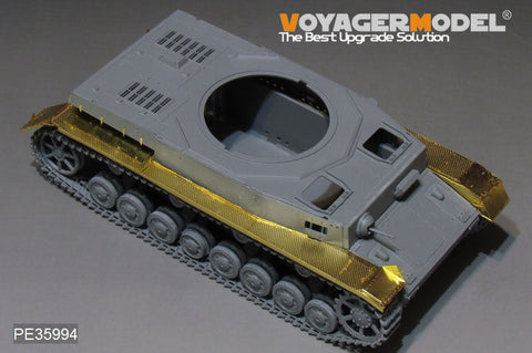 ボイジャーモデル PE35994 1/35 WWII ドイツ IV号戦車 F型-H型 フェンダー (Border 35001用)