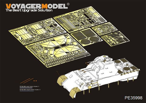 ボイジャーモデル PE35998 1/35 WWII ドイツ V号対空戦車 FlaKvierling 20mm MG 151/20 ベーシック (タコム 2105)