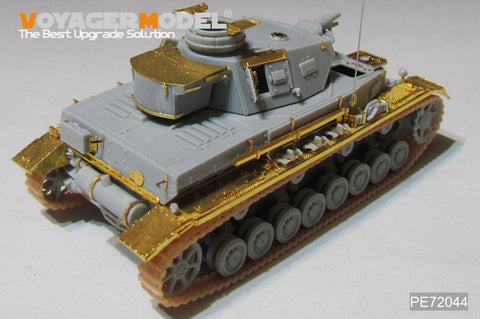 ボイジャーモデル PE72044 1/72 WWII ドイツ陸軍 IV号戦車F1型(ドラゴン7231)