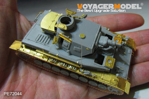 ボイジャーモデル PE72044 1/72 WWII ドイツ陸軍 IV号戦車F1型(ドラゴン7231)