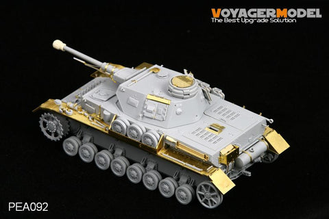 ボイジャーモデル PEA092 1/35 IV号戦車 F2型 北アフリカ (汎用)