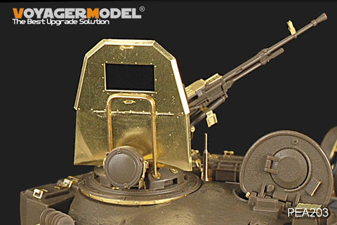 ボイジャーモデル PEA203 現用ロシア T-72 アンチフラグメントシールド ・NSVT 12.7mm マシンガン (汎用)