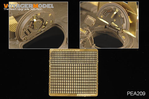 ボイジャーモデル PEA209 1/35 現用ロシア AFV アンチニュートロンスクリューセット (汎用)