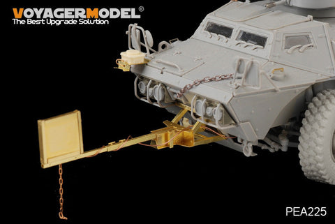 ボイジャーモデル PEA225 1/35 現用アメリカ陸軍 M1117ASV ガーディアン兵員輸送車 ライノ アンチIEDデバイスセット(トランぺッター01541)