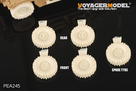 ボイジャーモデル PEA245 1/35 現用 ハンビー/DUMVEEファミリー スーパースワッパーホイール ・スペアホイール (汎用)