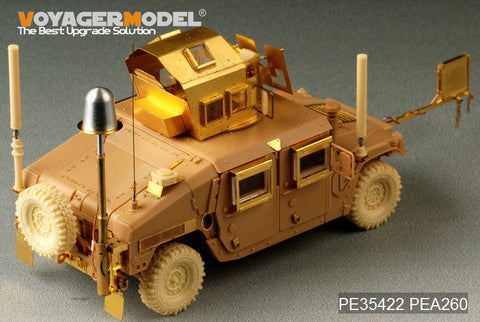 ボイジャーモデル PEA260 1/35 現用アメリカ ハンビー ECM アンテナセット タイプ2 (テレスコピックポール)(GP)
