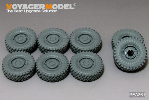 ボイジャーモデル PEA361 1/35 現用アメリカ クーガー 6X6 MRAP ホイールセット Ver.B(6個+2個セット)(モンモデル SS-005用)