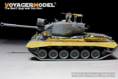 ボイジャーモデル PEA435 1/35 WWII アメリカ軍 M46 パットン戦車 サイドスカートと雑納箱(タコム 2117)